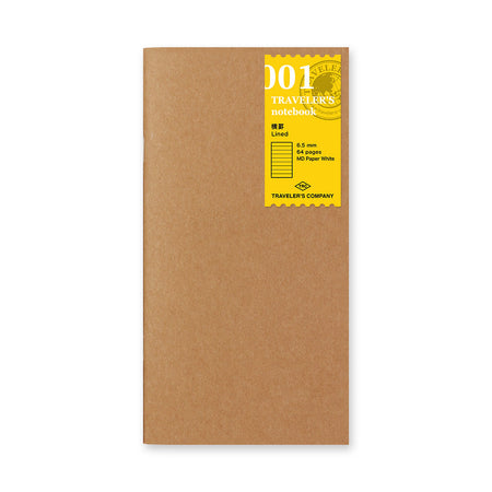 001 Lined Notebook | Refill Pages
