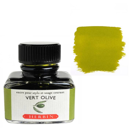 Herbin Fountain Pen Ink 30ml | Vert Olive