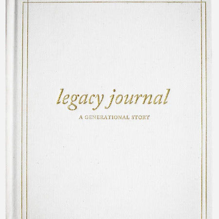 Legacy Journal - A Family Keepsake|  Ivory