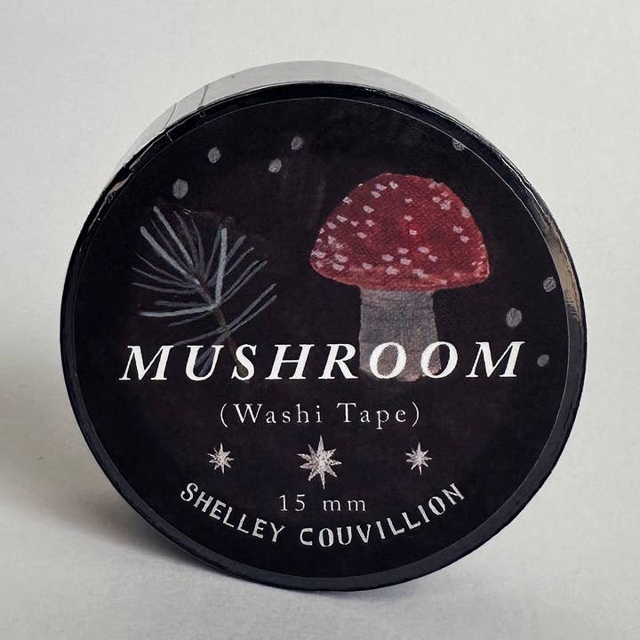 Mushrooms in Autumn Washi Tape