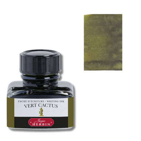 Herbin Fountain Pen Ink 30ml | Vert Cactus