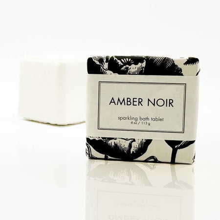 Sparkling Bath Cube | Amber Noir