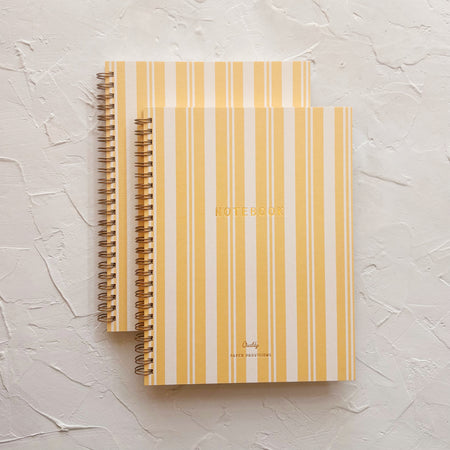 Lined Notebook | Pinstripe | Pollen