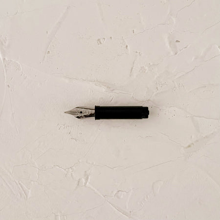 silver fountain pen nib