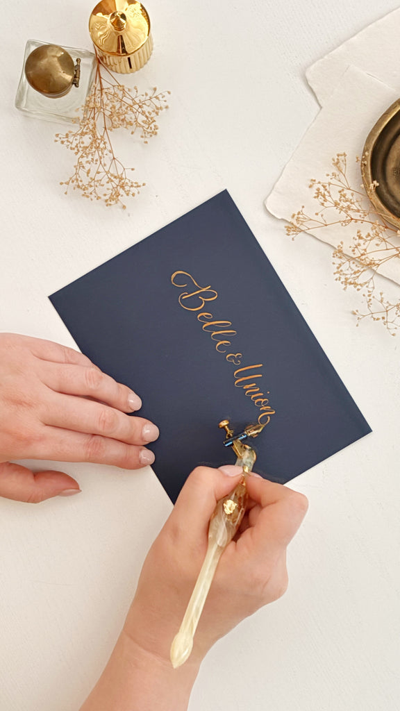 Holiday Pointed Pen Calligraphy 12/05