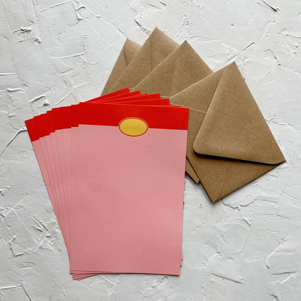 Pink Ephemeria Letter Writing Kit