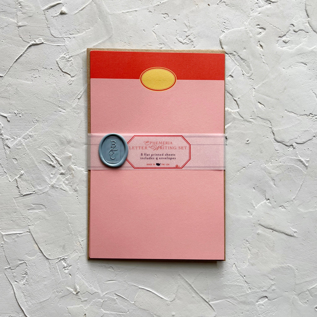 Pink Ephemeria Letter Writing Kit