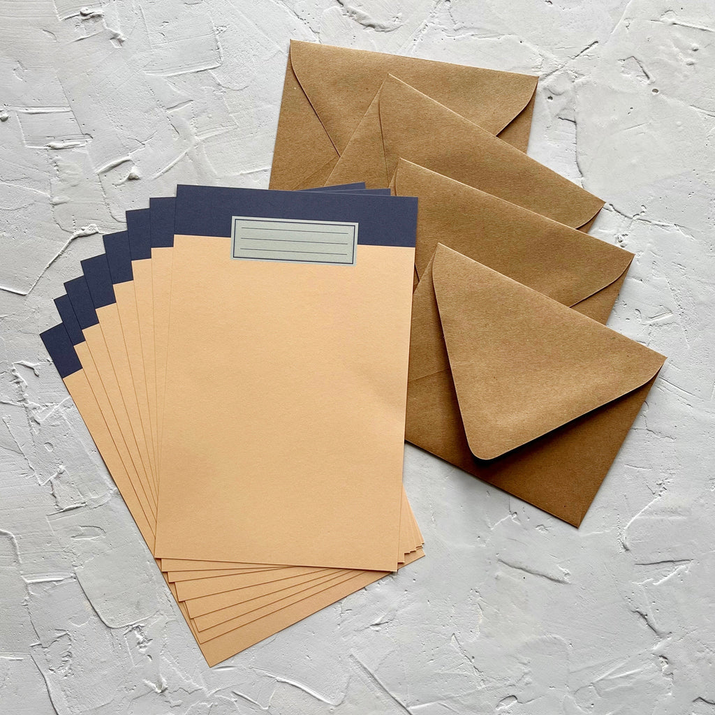 Peach Ephemeria Letter Writing Kit