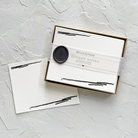 Brushstroke Boxed Notes, Set of 6
