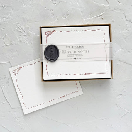 Paintbrush Boxed Notes, Set of 6