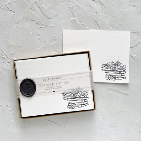 Flourish Book Boxed Notes, Set of 6