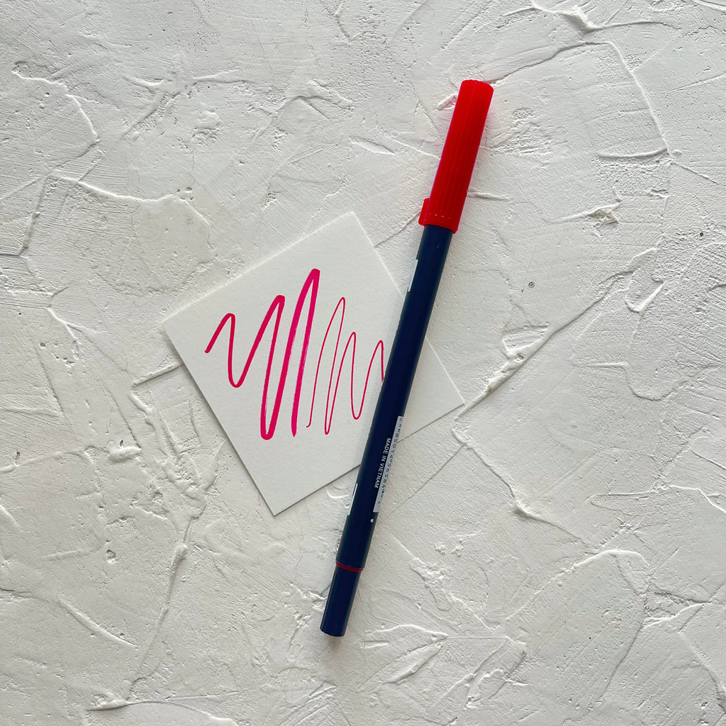 Tombow Dual Brush Pen | Rubine Red