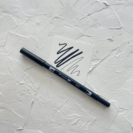 Tombow Dual Brush Pen | Black