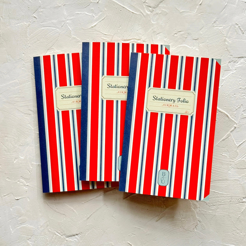 Airmail Stationery Folio, Set of Letter Writing Sheets and Cards