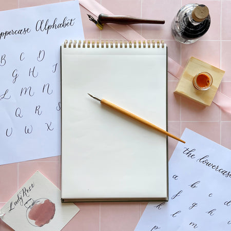 Pointed Pen Calligraphy 07/18