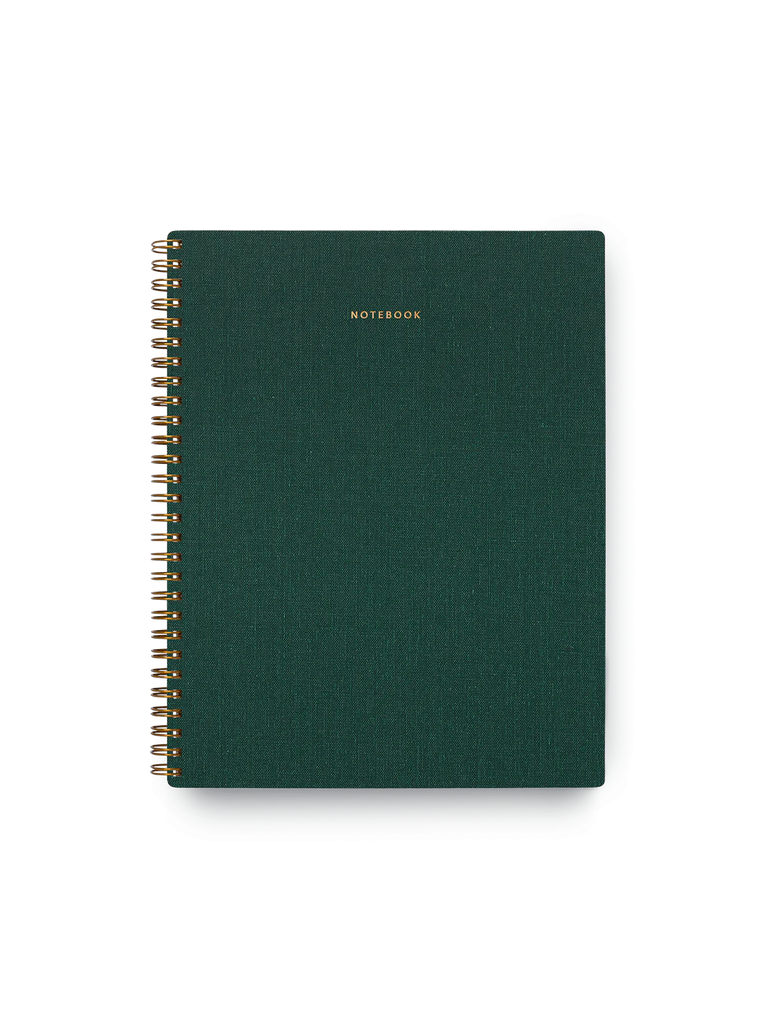 Appointed Notebook 3 Subject | Lined | Hunter Green
