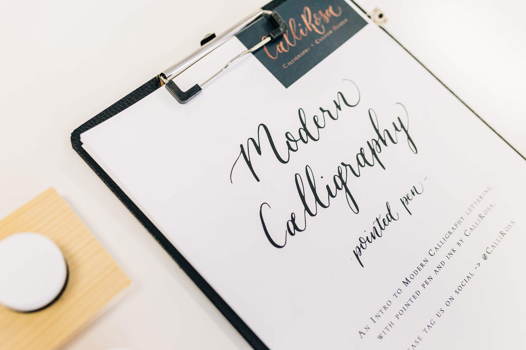 Pointed Pen Calligraphy 07/18