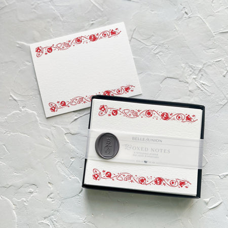 Holiday Ornaments Boxed Notes, Set of 6