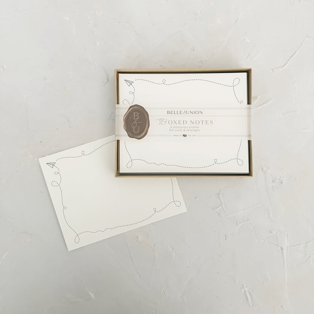 Paper Airplane Boxed Notes, Set of 6