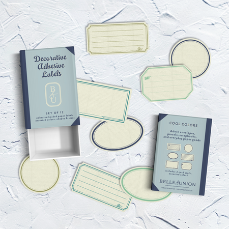 Ephemeria Paper Label Stickers, Cool