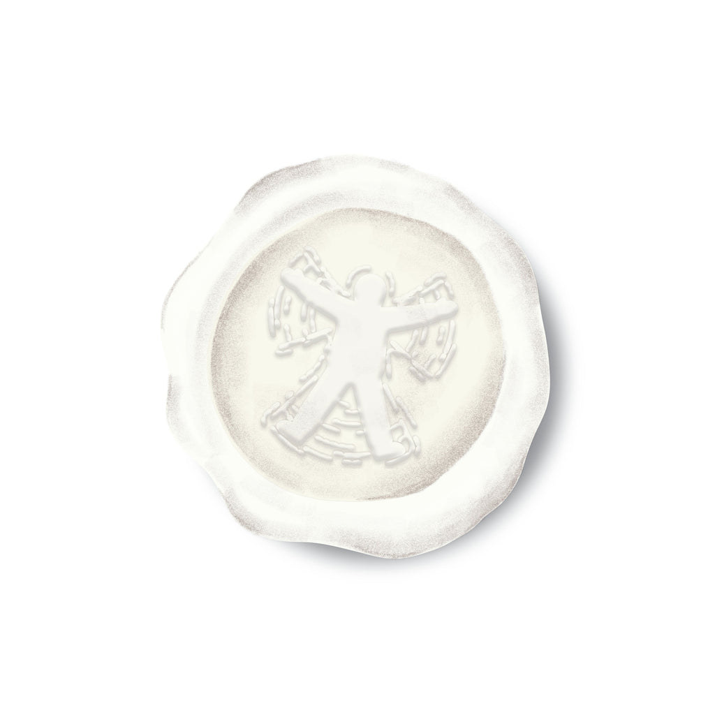 Ivory Snow Angel Holiday Paper Wax Seal Stickers, Set of 12