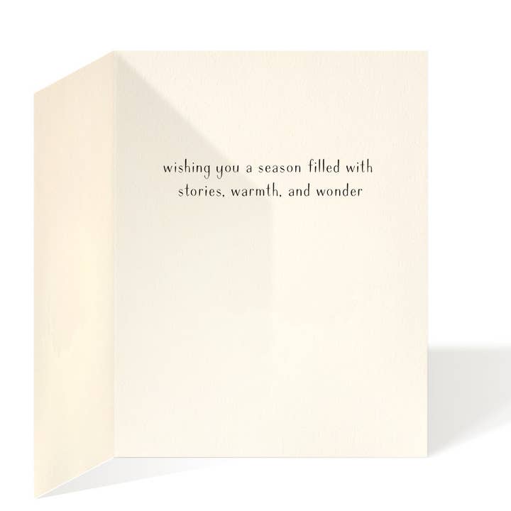 Novel Holiday Greeting Card