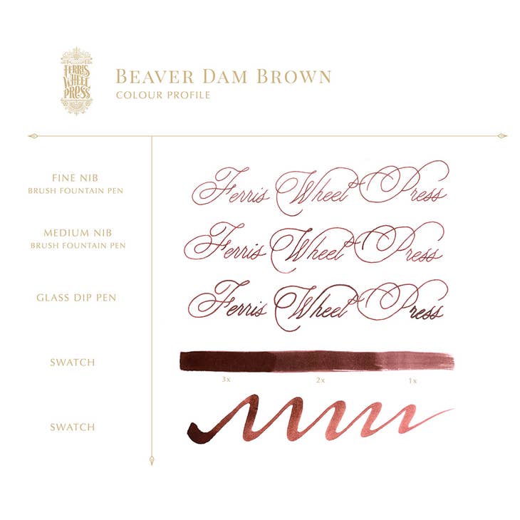 Ink 38ml | Beaver Dam Brown