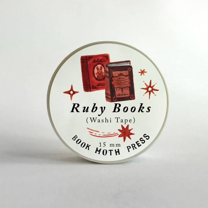 Ruby Books Washi Tape