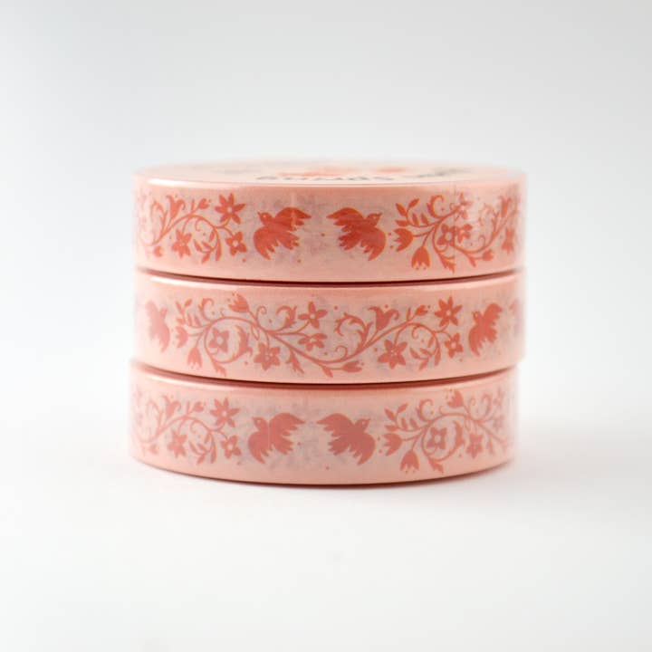 Sylvan Spring Red Washi Tape