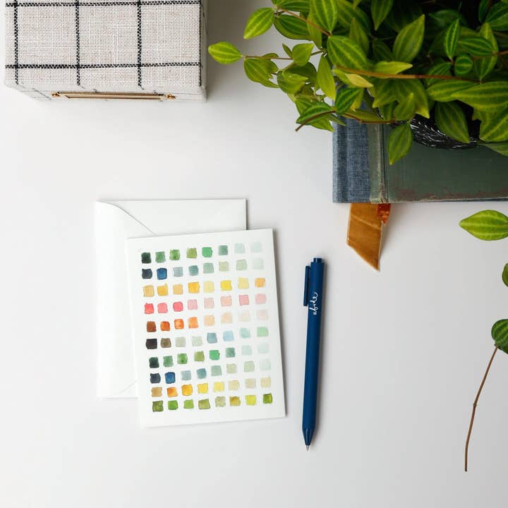 Paint Swatch Notecard (Set of 8)