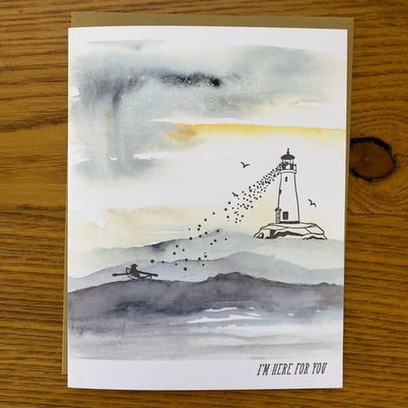 I'm Here For You Greeting Card