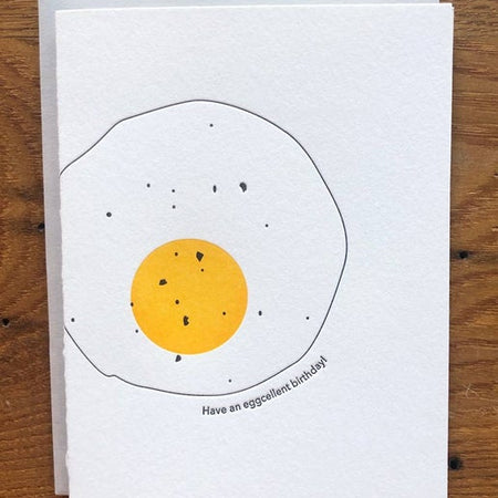 Have an Eggcellent Birthday Greeting Card