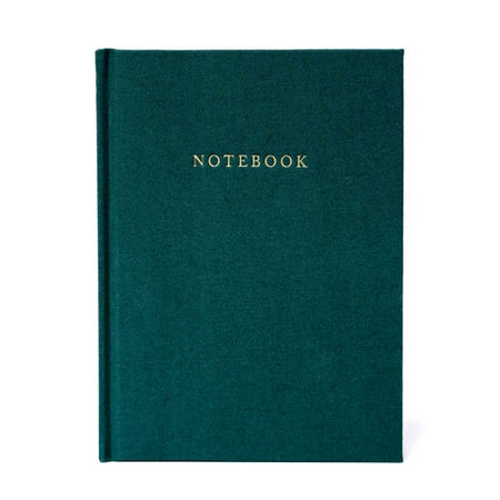 Blank Journal Notebook Flay Lay Diary | Emerald