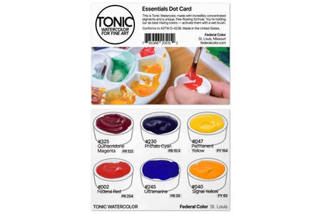 Tonic Watercolor XL Dot Card