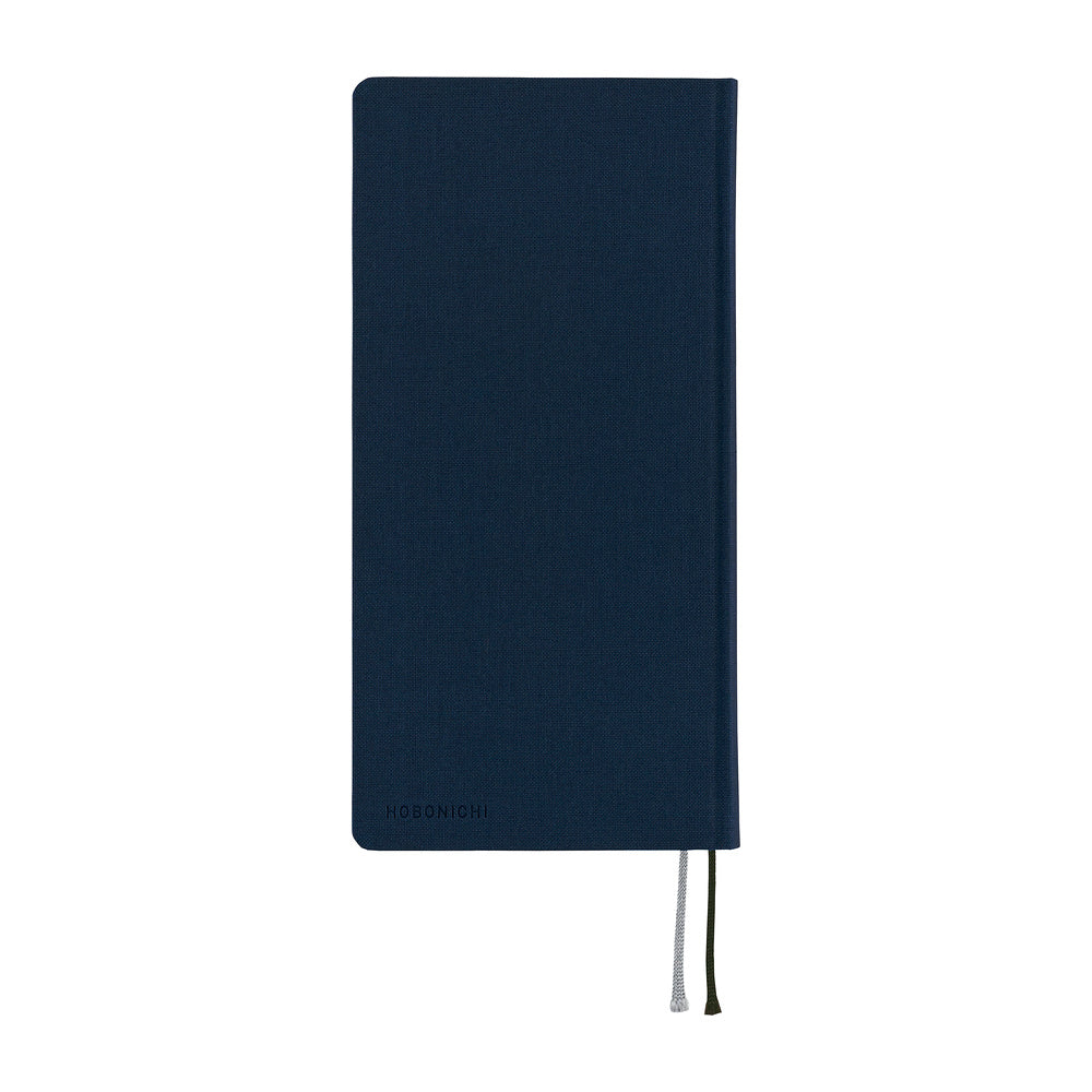 Hobonichi Techo Weeks Woven Hardcover Book 2027 | Midnight Blue