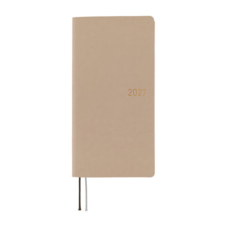 Hobonichi Techo Weeks Softcover Book 2027 | Café au Lait