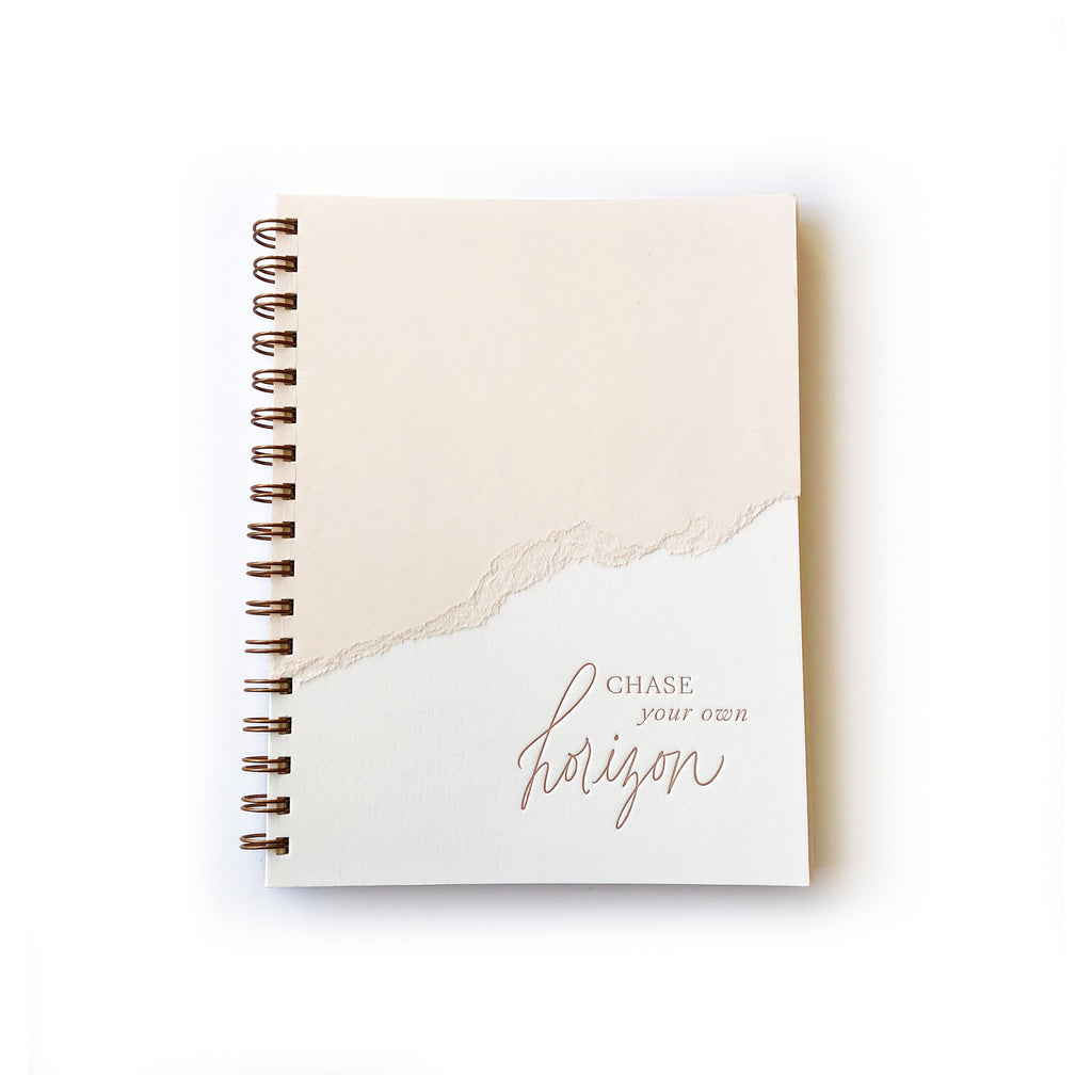 Chase Your Own Horizon Notebook