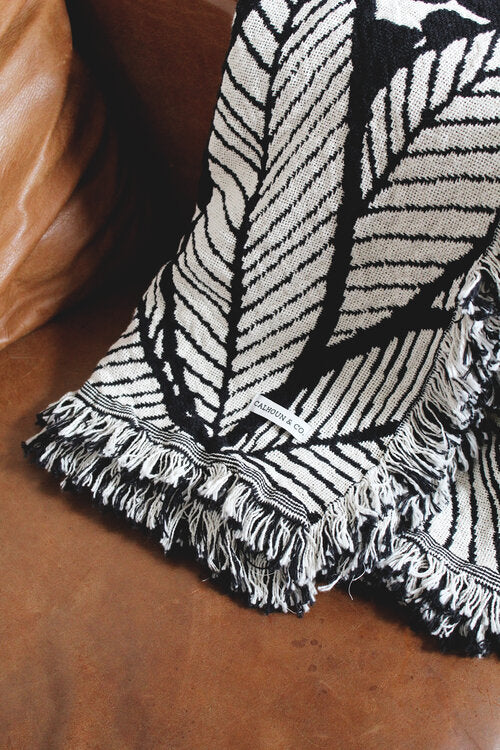 Woven Blanket | Jungle Reversible