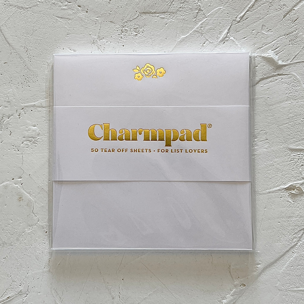 Charm Pad Note Flowers Charmpad® – Belle & Union Co.
