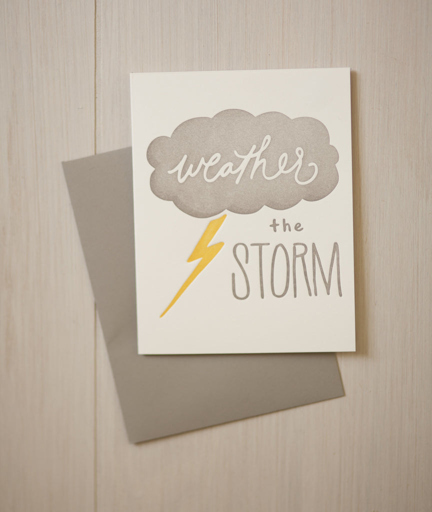 Weather the Storm Greeting Card