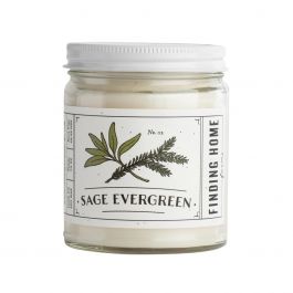 Soy Candle | Sage Evergreen  13oz