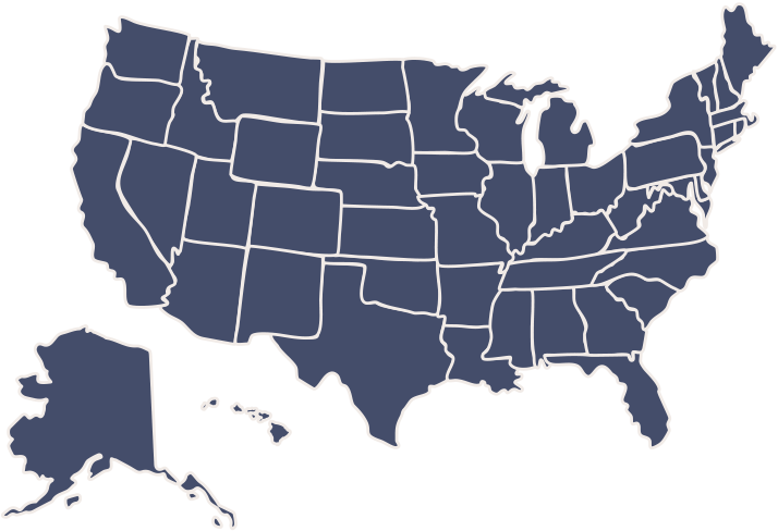 Map of the United States